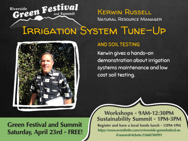 Irrigation System Tune-up and Soil Testing